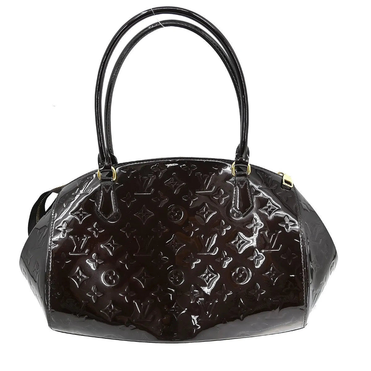 Louis Vuitton Sherwood Monogram Vernis, Purple, Patent Leather, Handbag