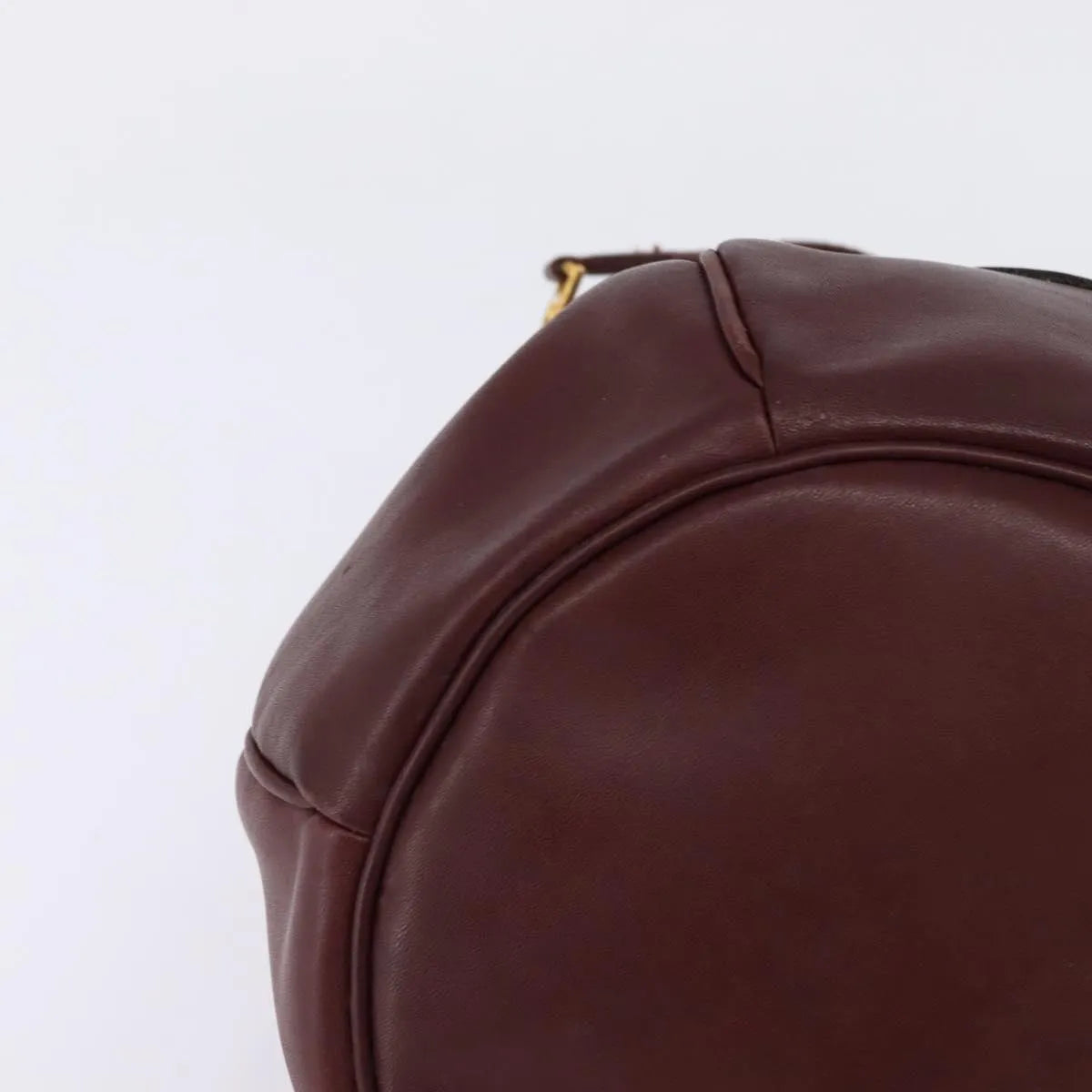 cartier Must de cartier Leather, Burgundy, Leather, Shoulder Bag