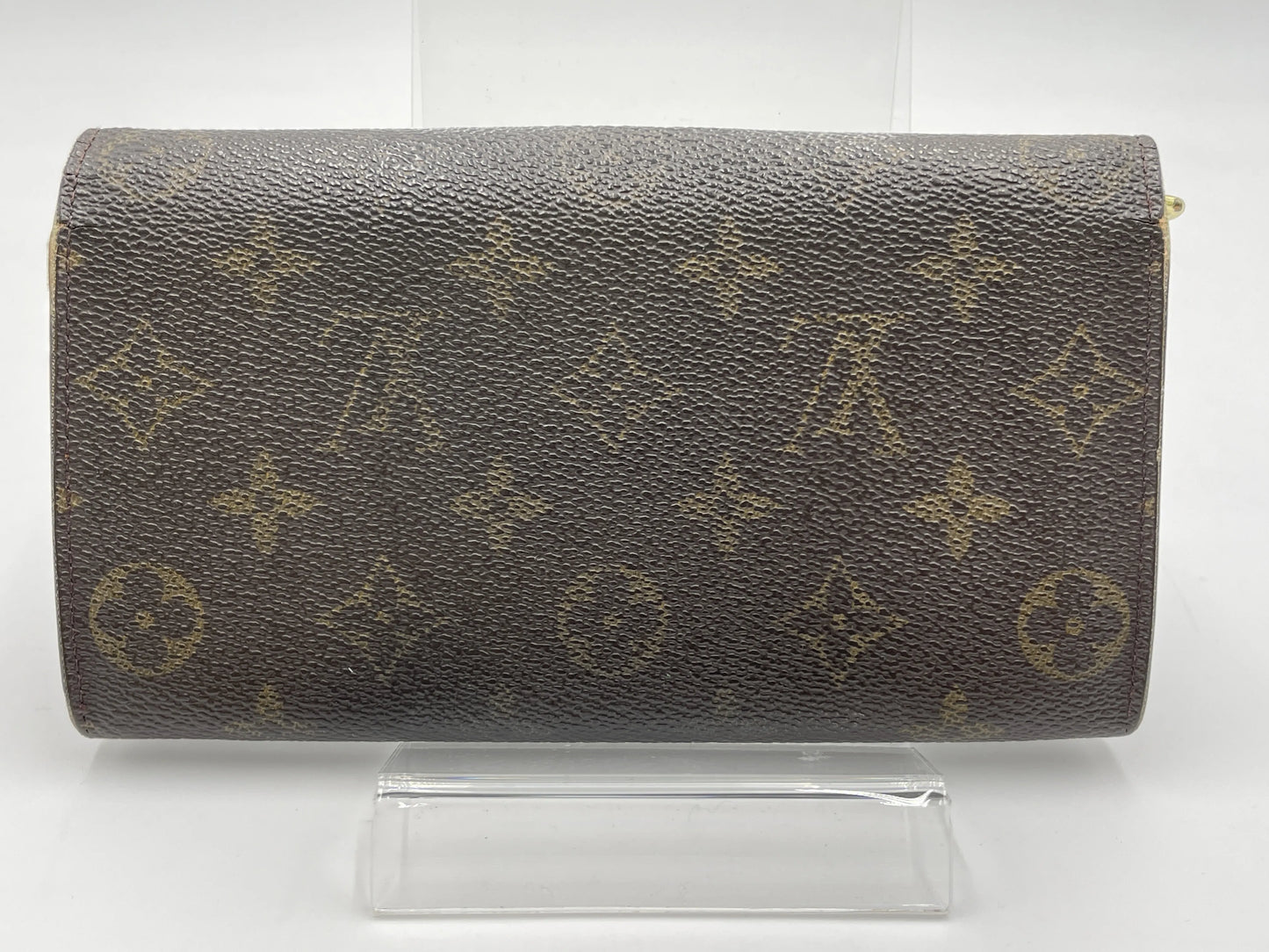 Louis Vuitton Emilie Monogram Canvas, Brown, Canvas, Wallet