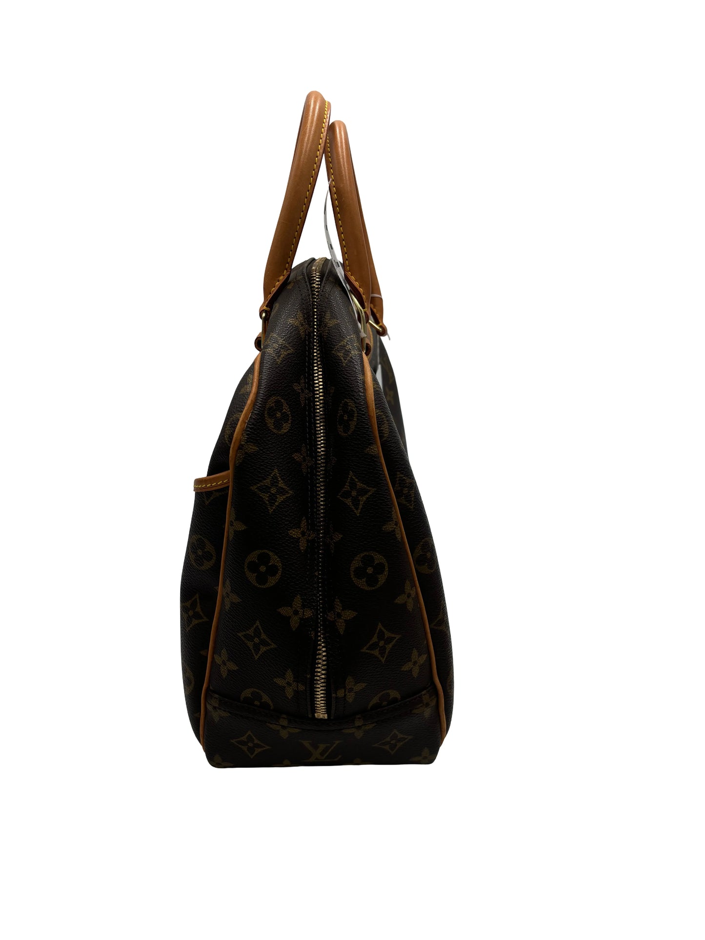 Louis Vuitton Deauville Monogram Canvas, Brown, Canvas, Handbag