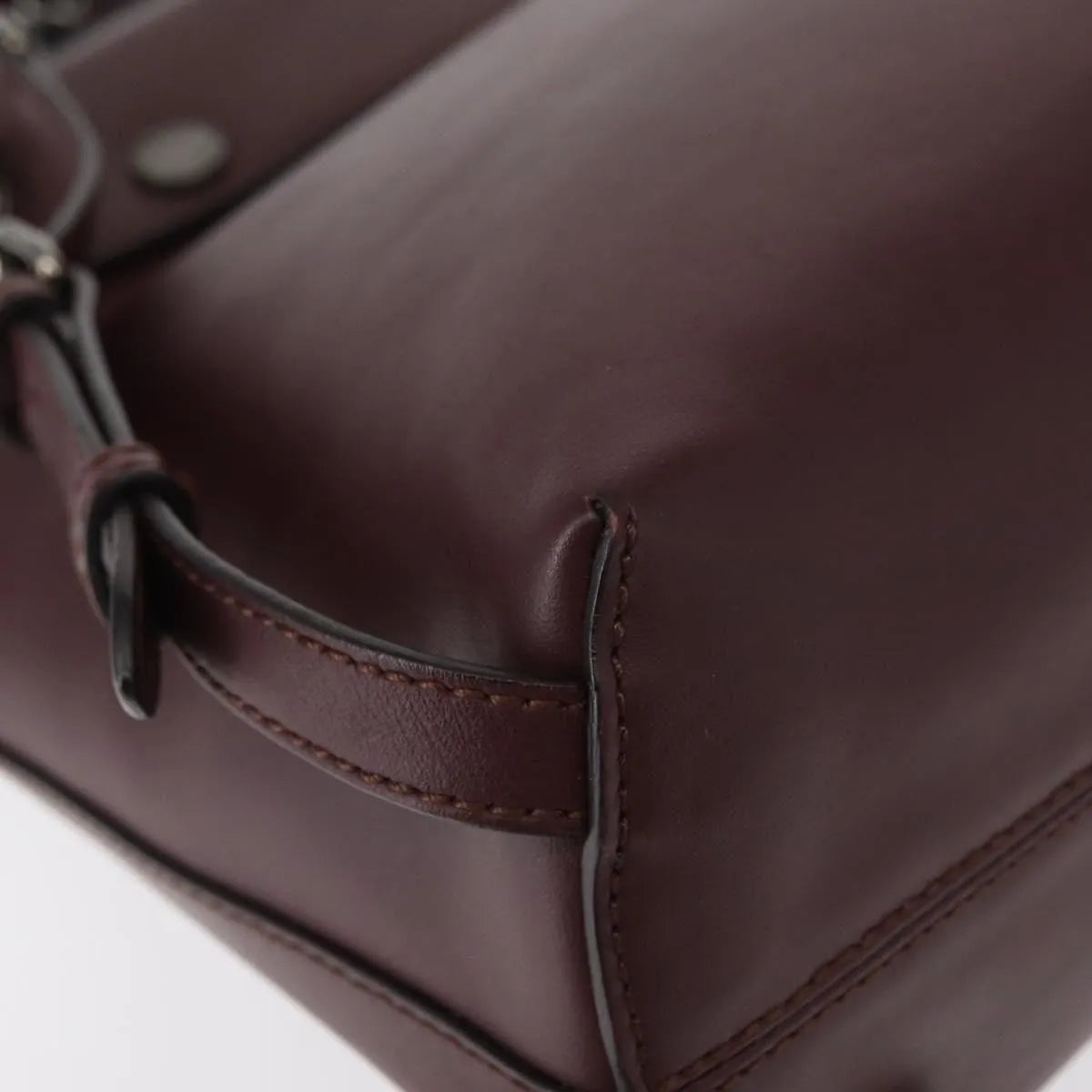 Fendi Back to School Leather, Burgundy, Leather, Backpack