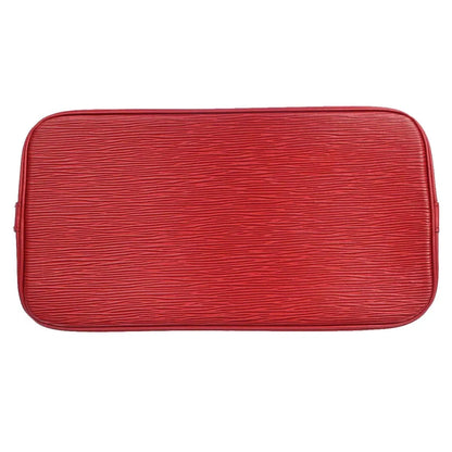Louis Vuitton Alma Epi, Red, Leather, Handbag