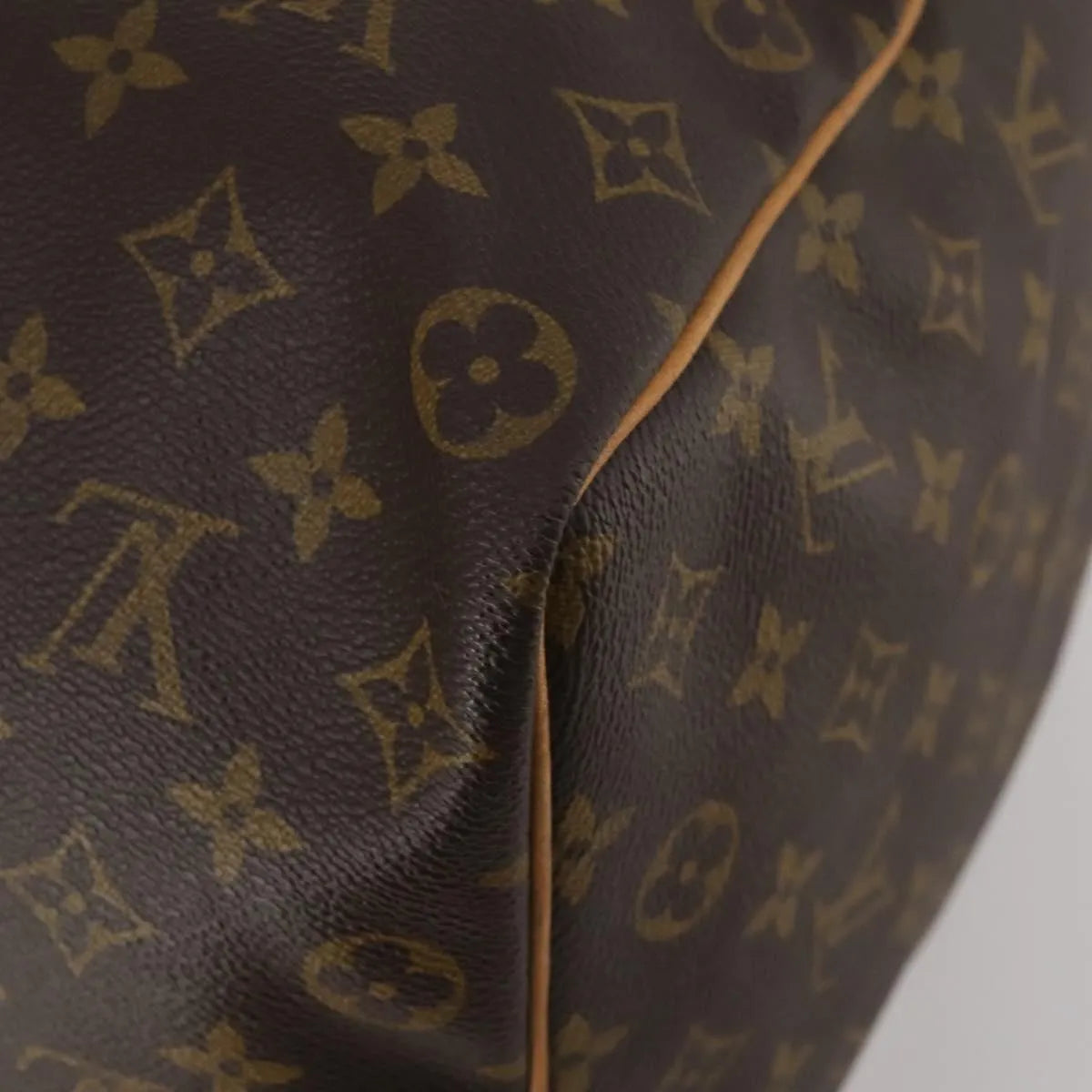 Louis Vuitton Keepall Monogram Canvas, Brown, Canvas, Travel Bag