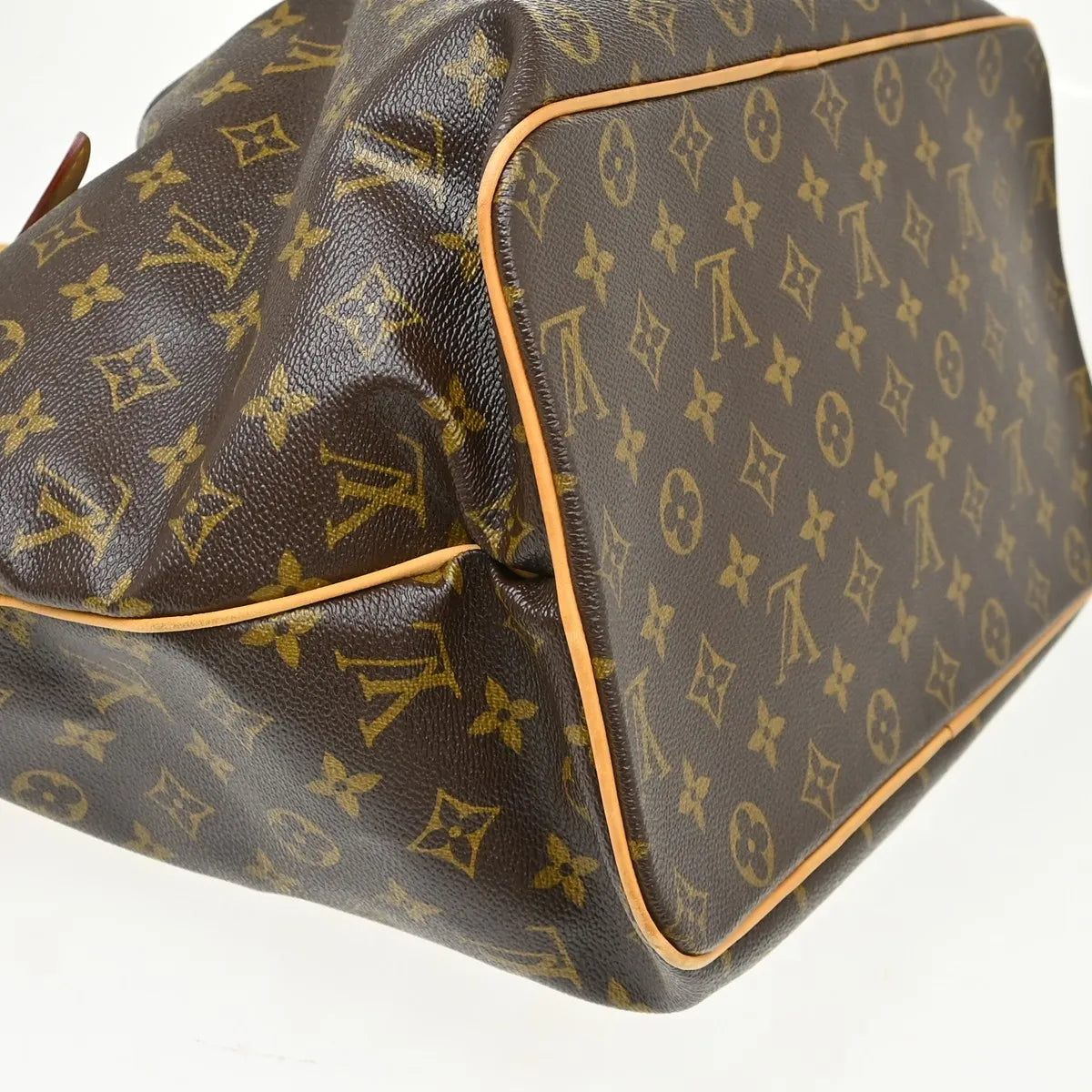 Louis Vuitton Palermo Monogram Canvas, Brown, Canvas, Tote Bag