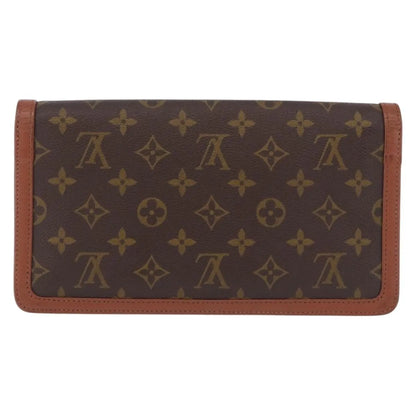 Louis Vuitton Dame Pochette Monogram Canvas, Brown, Canvas, Clutch