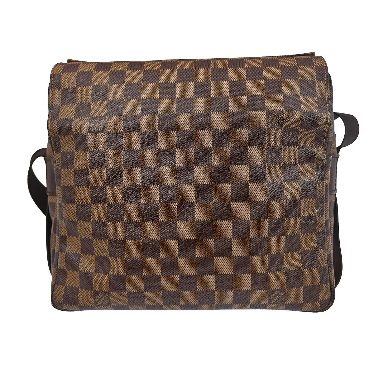 Louis Vuitton Naviglio Damier, Brown, Canvas, Shoulder Bag