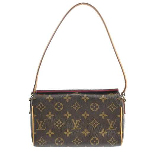 Louis Vuitton Recital Monogram Canvas, Brown, Canvas, Shoulder Bag