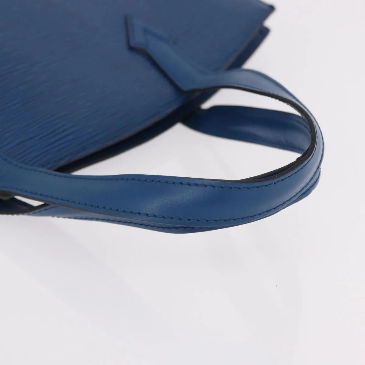 Louis Vuitton Saint Jacques Epi, Blue, Leather, Shoulder Bag