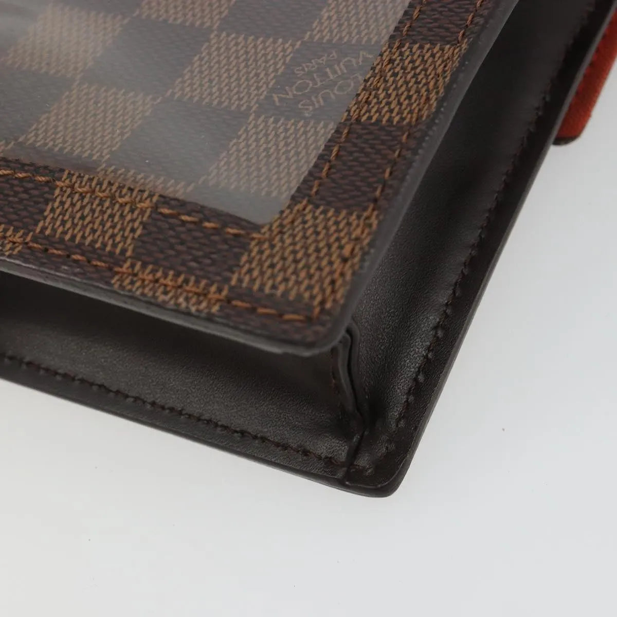 Louis Vuitton Portobello Messenger Damier, Brown, Canvas, Shoulder Bag