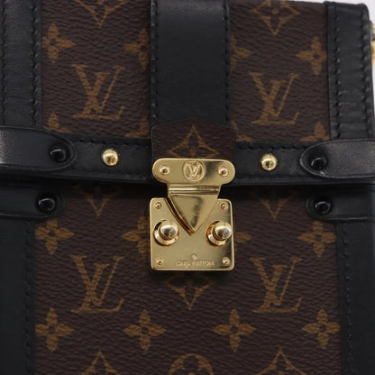 Louis Vuitton Vertical Trunk Pochette Monogram Canvas, Brown, Canvas, Clutch
