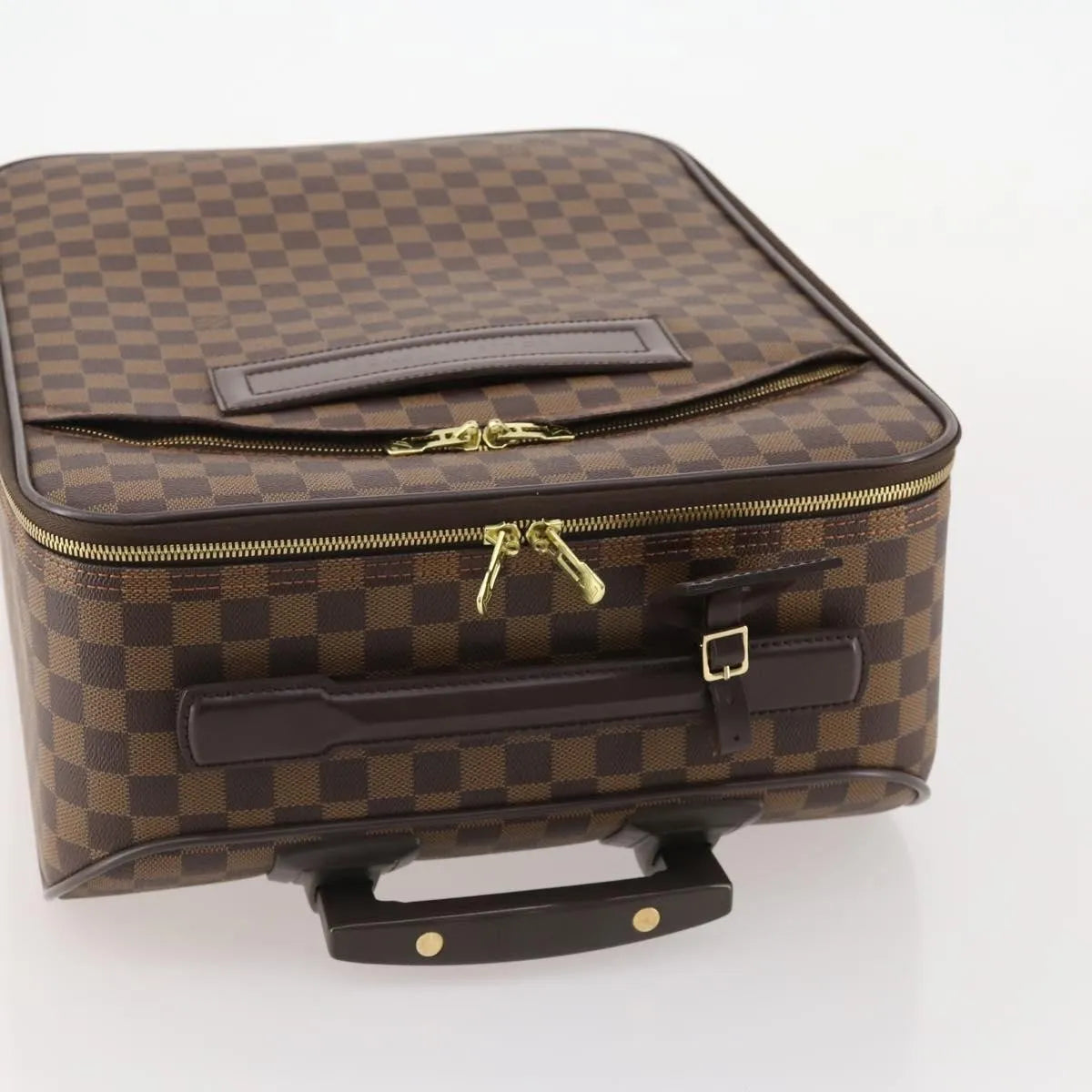 Louis Vuitton Pegase Business Luggage Damier, Black, Canvas, Travel Bag