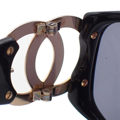 Chanel Logo CC Plastic, Black, Plastic, Sunglasses