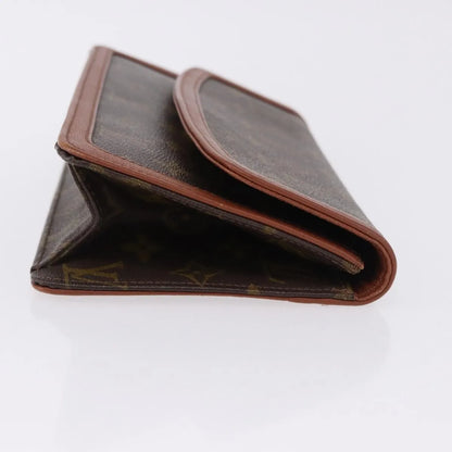 Louis Vuitton Dame Pochette Monogram Canvas, Brown, Canvas, Clutch