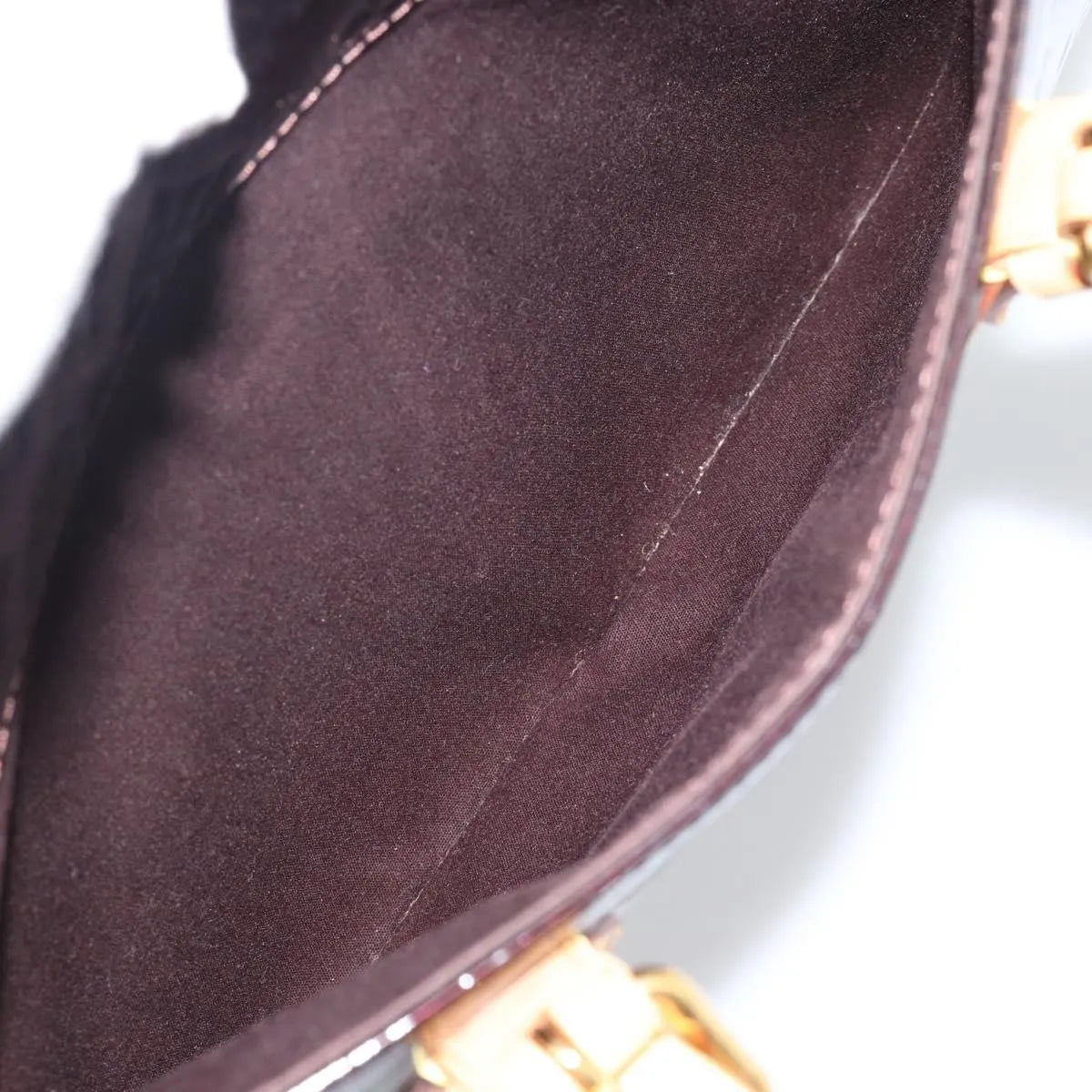 Louis Vuitton Summit Drive Monogram Vernis, Black, Patent Leather, Handbag