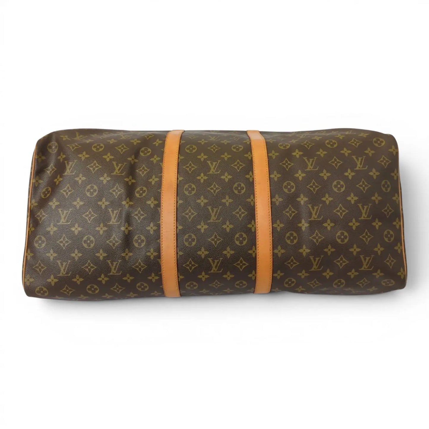 Louis Vuitton Keepall Monogram Canvas, Brown, Canvas, Travel Bag
