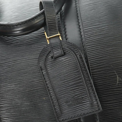 Louis Vuitton Keepall Epi Leather, Black, Leather, Travel Bag