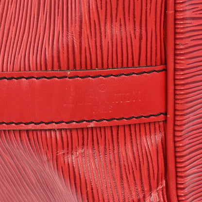 Louis Vuitton Petit Noe Epi Leather, Red, Leather, Shoulder Bag