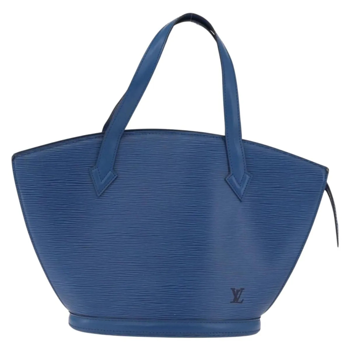 Louis Vuitton Saint Jacques Epi, Blue, Leather, Shoulder Bag