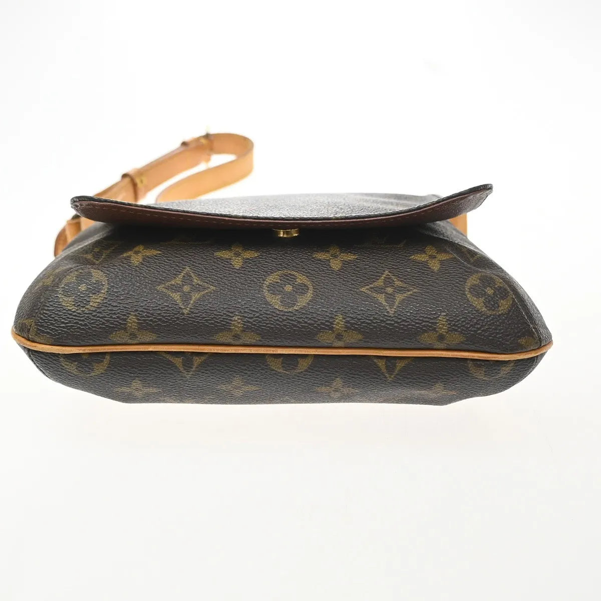 Louis Vuitton Musette Salsa Monogram Canvas, Brown, Leather, Shoulder Bag