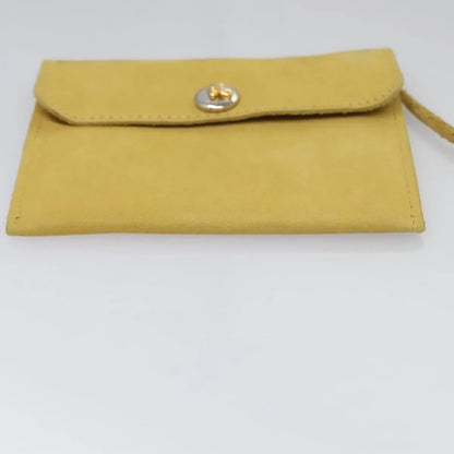 Salvatore Ferragamo Vintage Suede, Yellow, Suede, Shoulder Bag