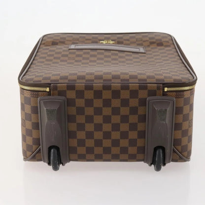 Louis Vuitton Pegase Business Luggage Damier, Black, Canvas, Travel Bag