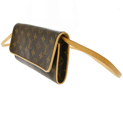 Louis Vuitton Twin Monogram, Brown, Leather, Clutch