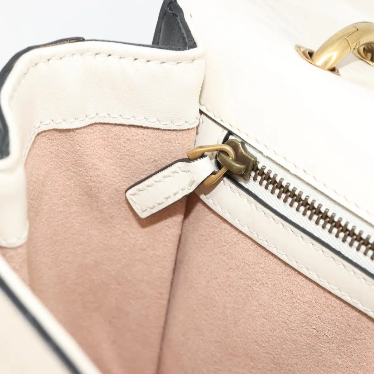 Gucci Queen Margaret Flap Colorblock Leather, Black, Leather, Shoulder Bag