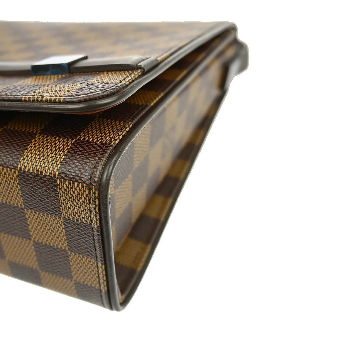 Louis Vuitton Tribeca Carre Damier, Brown, Canvas, Shoulder Bag