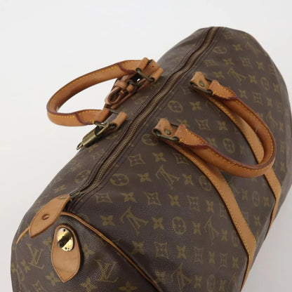 Louis Vuitton Keepall Monogram Canvas, Brown, Canvas, Travel Bag