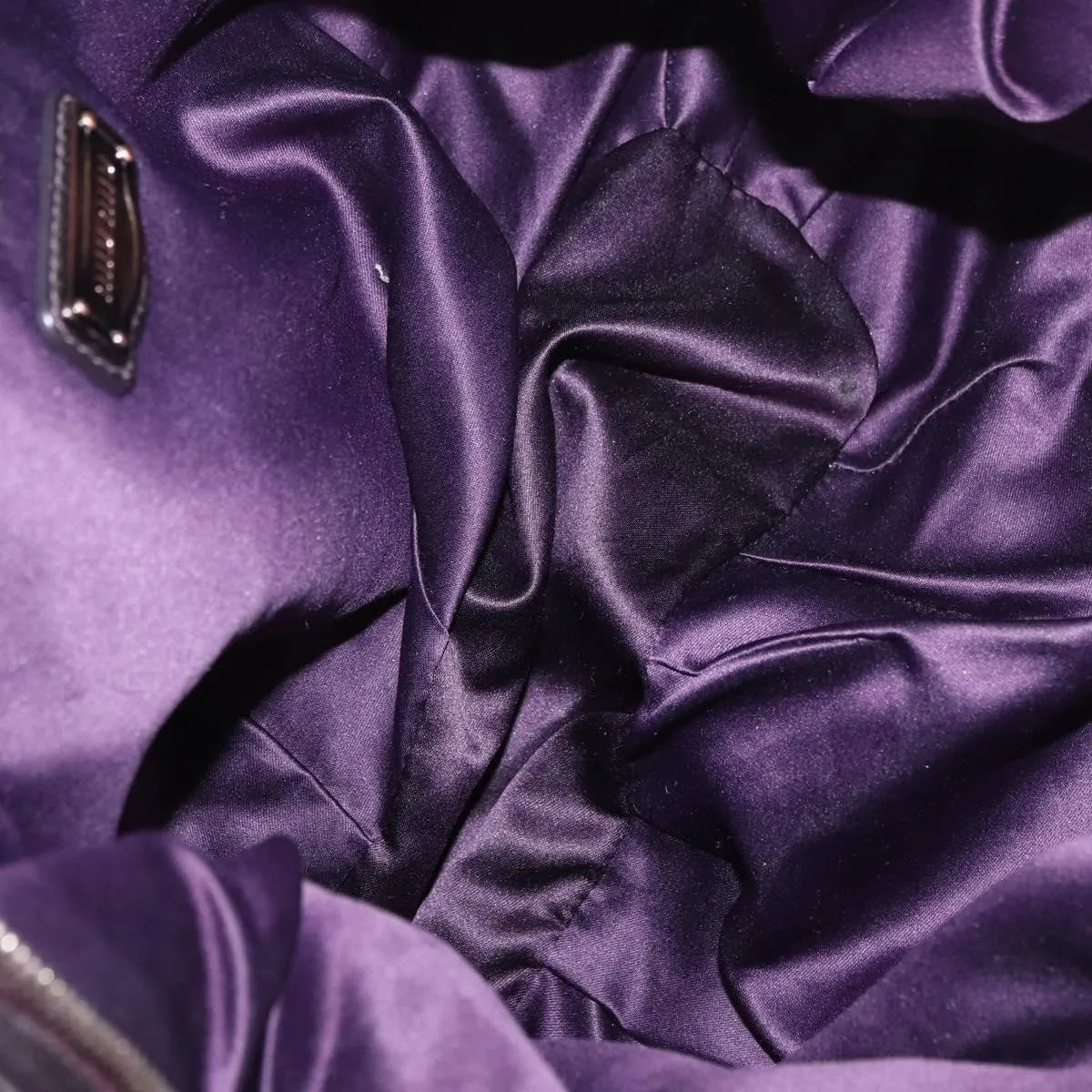 Miu Miu Hobo Woven Leather, Purple, Leather, Handbag