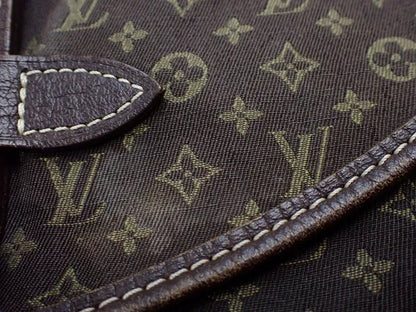 Louis Vuitton Neo Saumur Limited Edition Since 1854 Monogram Jacquard and Leather, Brown, Canvas, Handbag