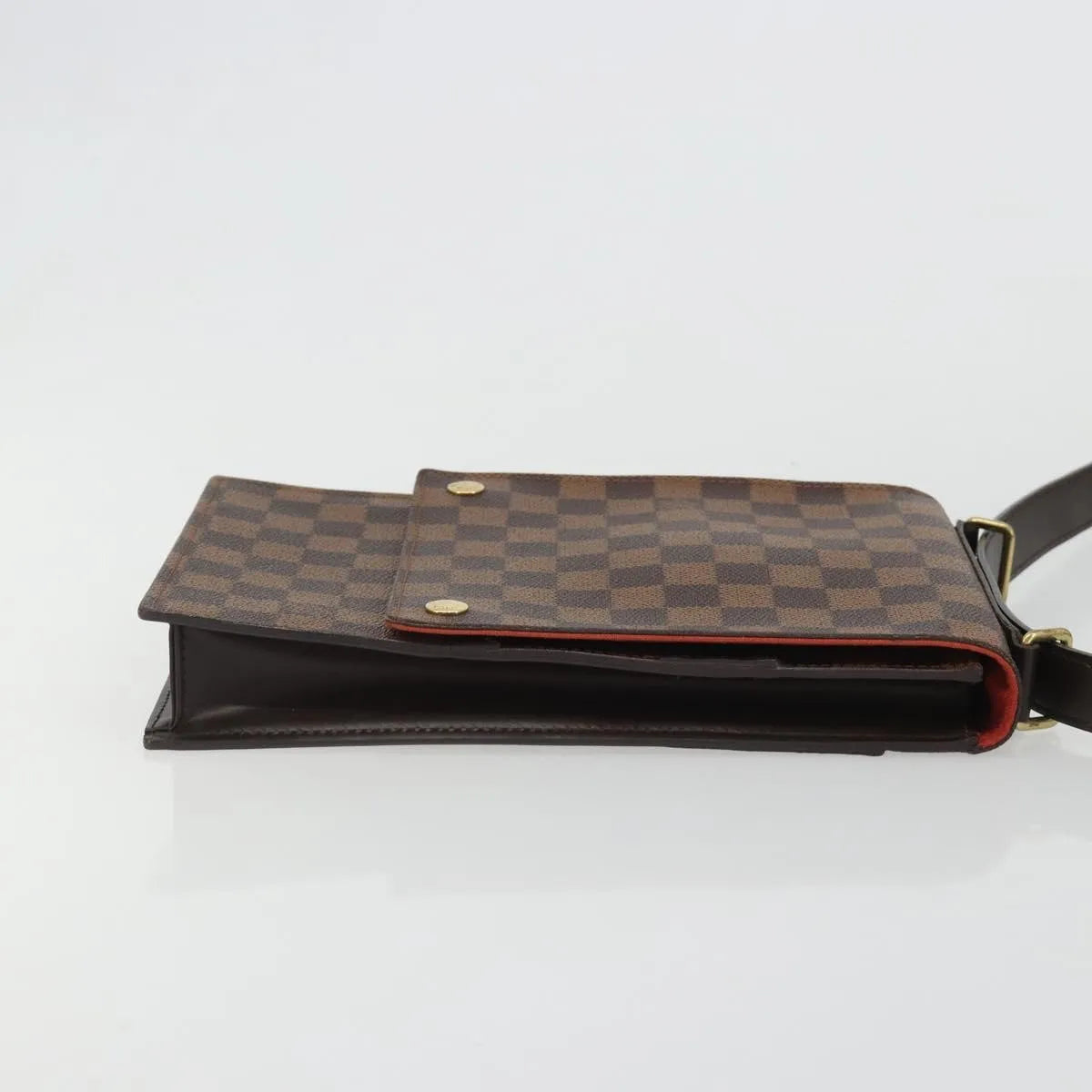 Louis Vuitton Portobello Messenger Damier, Brown, Canvas, Shoulder Bag