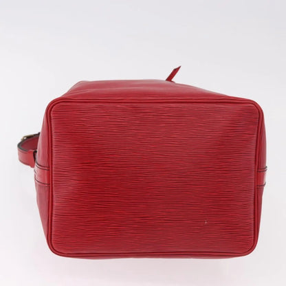 Louis Vuitton Petit Noe Epi Leather, Red, Leather, Shoulder Bag
