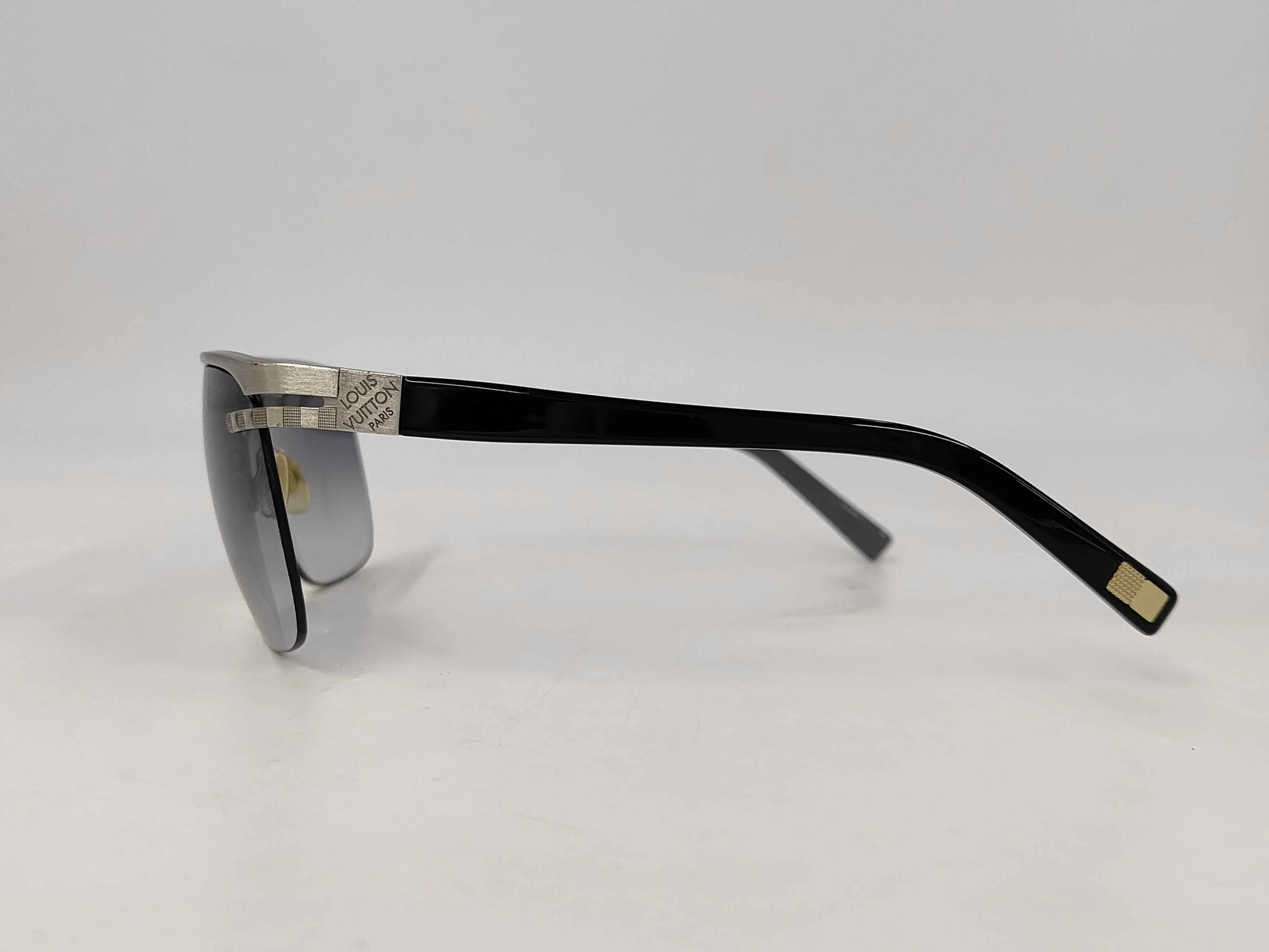 Louis Vuitton LV Sunglasses Metal Square Metal, Gray, Metal, Sunglasses