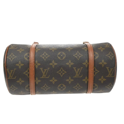 Louis Vuitton Papillon Monogram, Brown, Canvas, Handbag