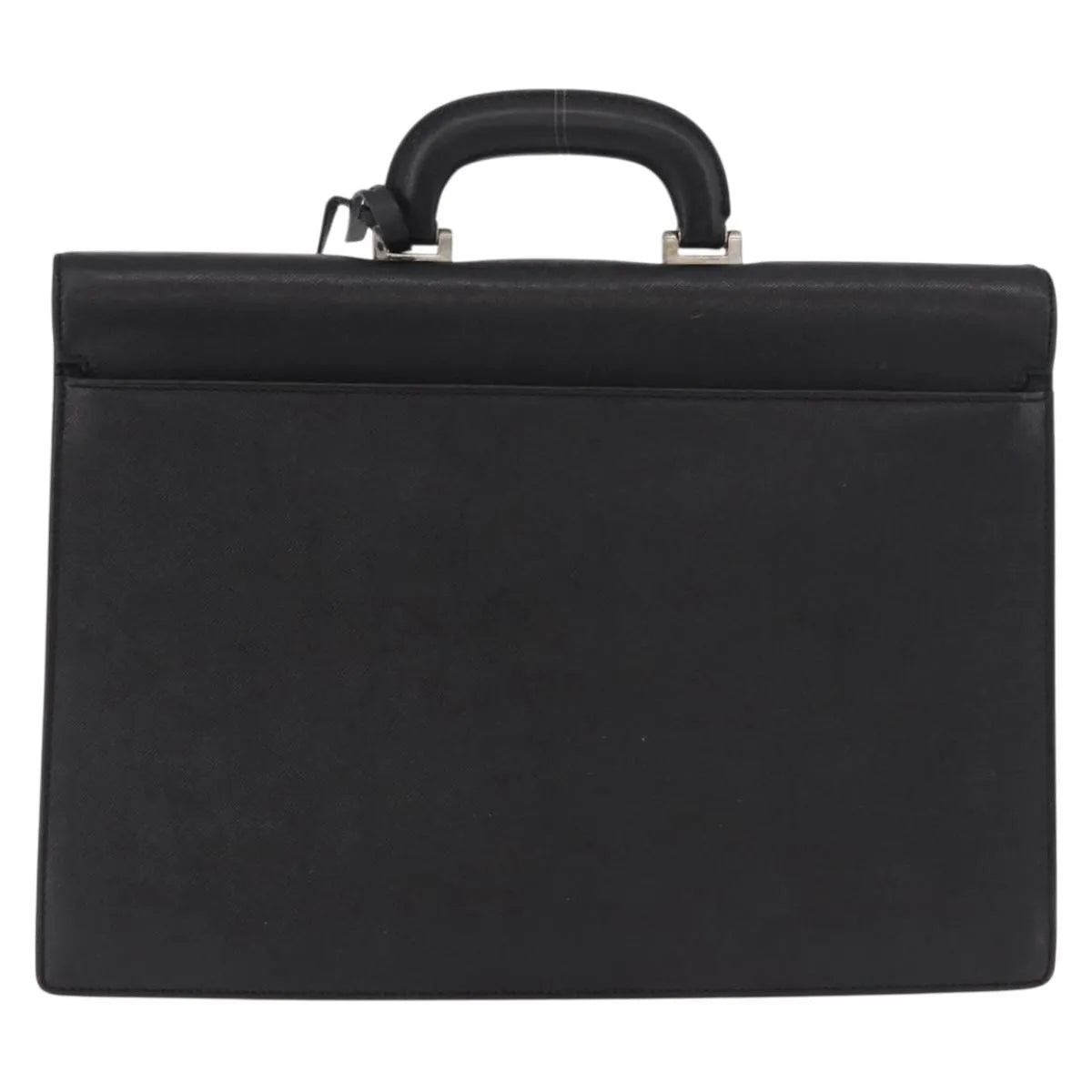 Burberry Vintage Leather, Black, Leather, Briefcase