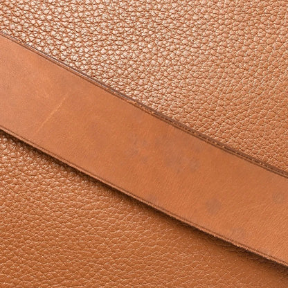 Hermes Barda Messenger Clemence, Brown, Leather, Shoulder Bag