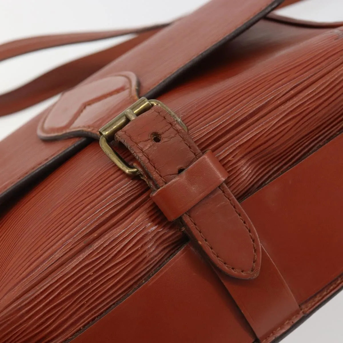 Louis Vuitton Cartouchiere Epi Leather, Brown, Leather, Shoulder Bag