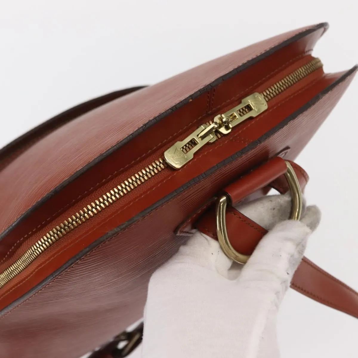 Louis Vuitton Gobelins Epi Leather, Brown, Leather, Backpack