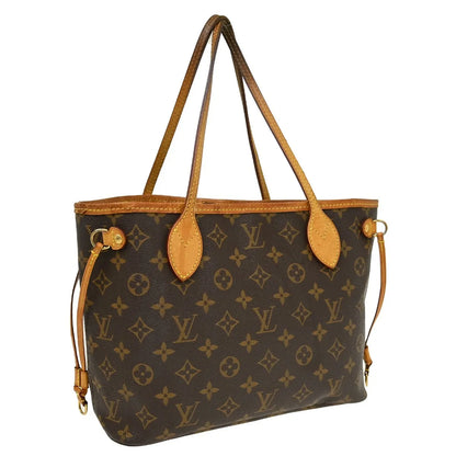 Louis Vuitton Neverfull Monogram, Brown, Canvas, Tote Bag