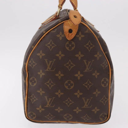 Louis Vuitton Speedy Monogram Canvas, Brown, Canvas, Handbag