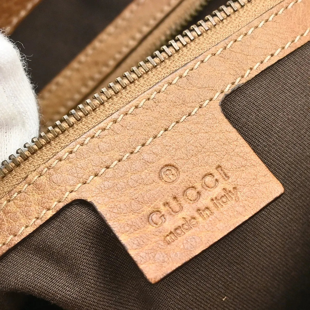 Gucci New Pelham Tote GG Canvas, Beige, Canvas, Handbag