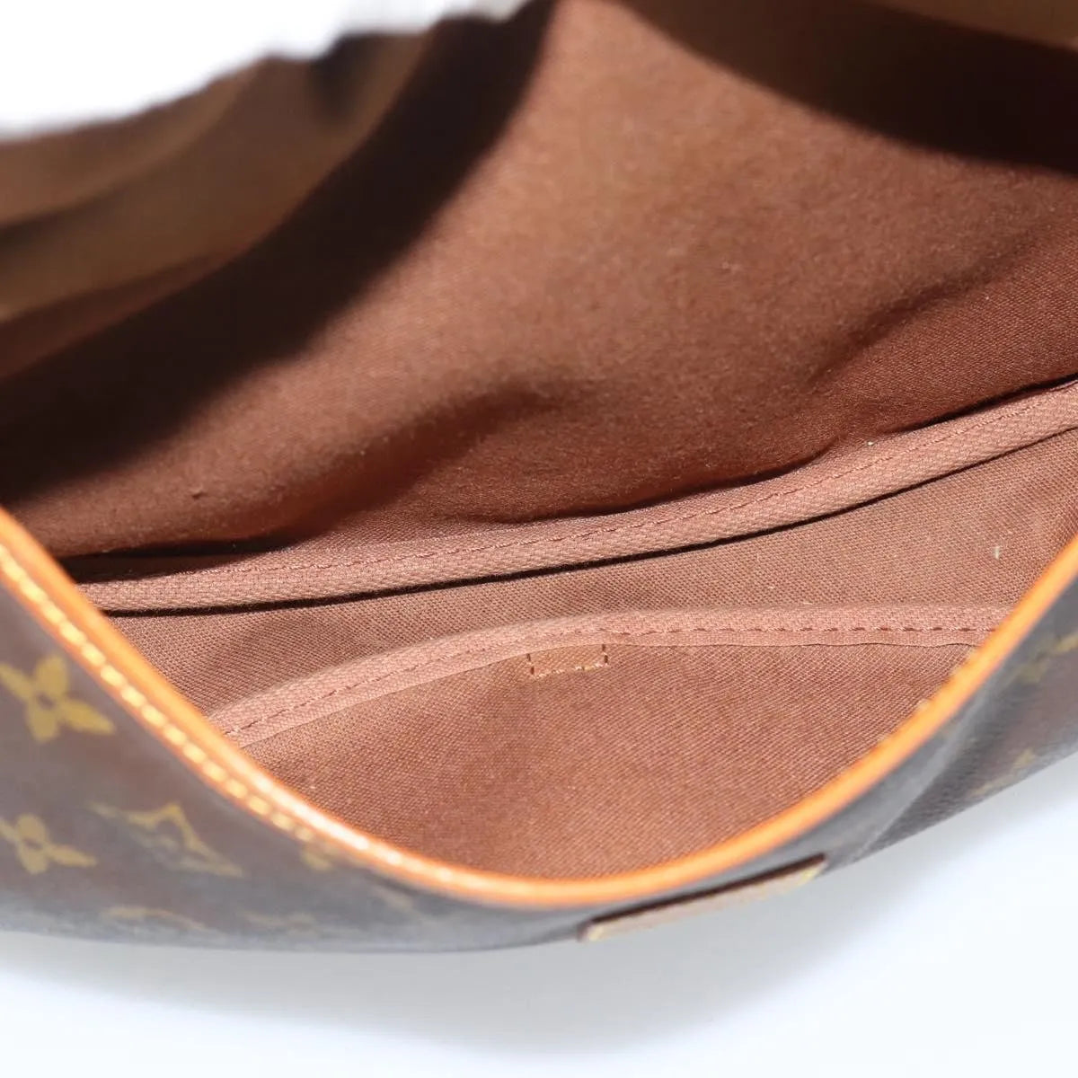 Louis Vuitton Saumur Monogram Canvas, Brown, Canvas, Shoulder Bag