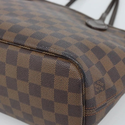 Louis Vuitton Neverfull Tote Damier, Brown, Canvas, Tote Bag