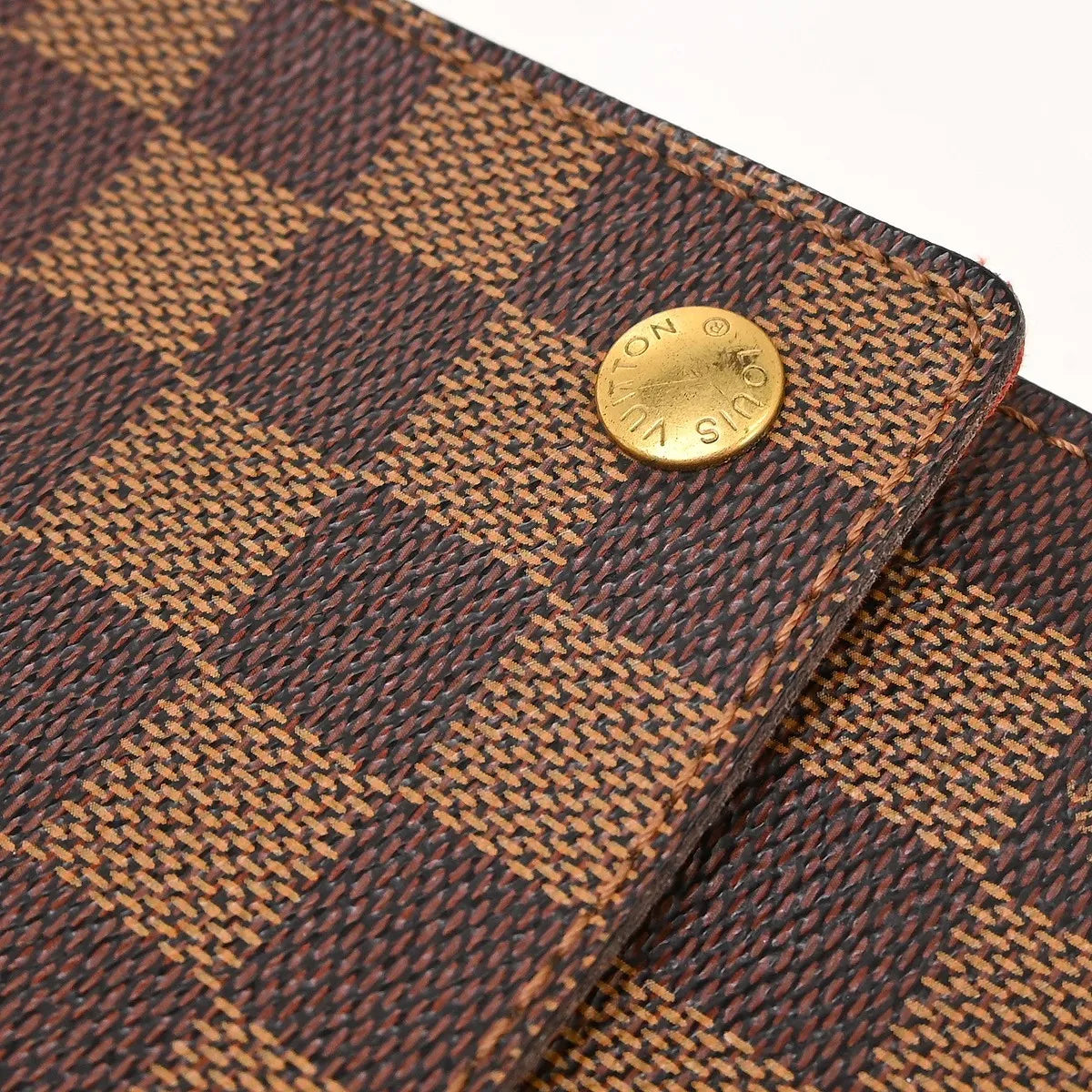 Louis Vuitton Portobello Messenger Damier, Brown, Canvas, Shoulder Bag