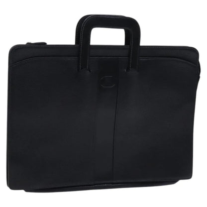 Burberry Vintage Leather, Black, Leather, Briefcase