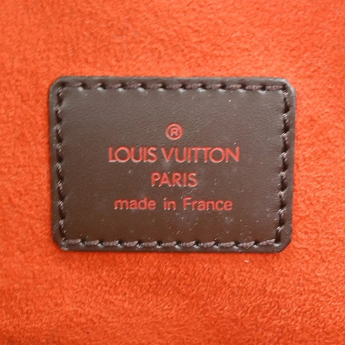 Louis Vuitton Sarria Damier, Brown, Canvas, Handbag