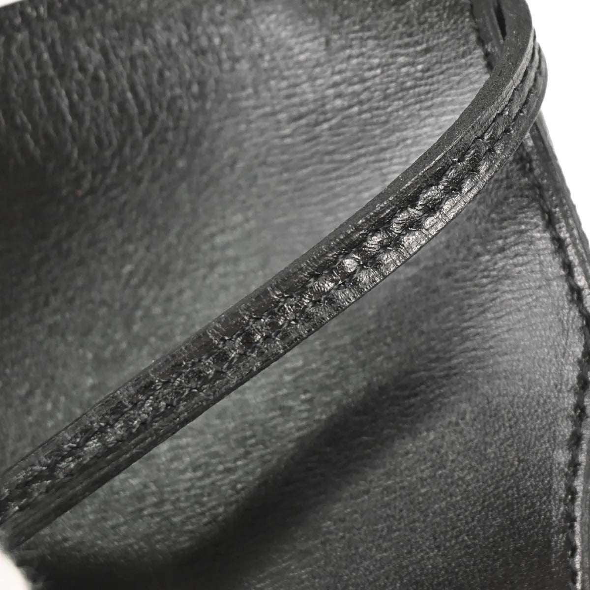 Hermes Onimaitou Pochette Box Calf, Black, Leather, Clutch