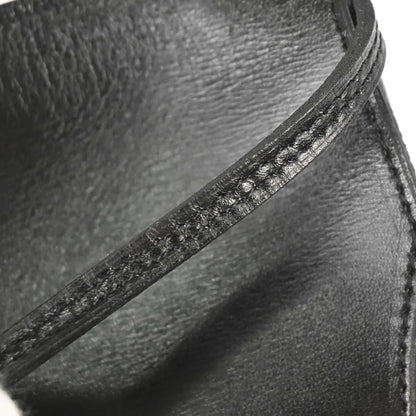 Hermes Onimaitou Pochette Box Calf, Black, Leather, Clutch