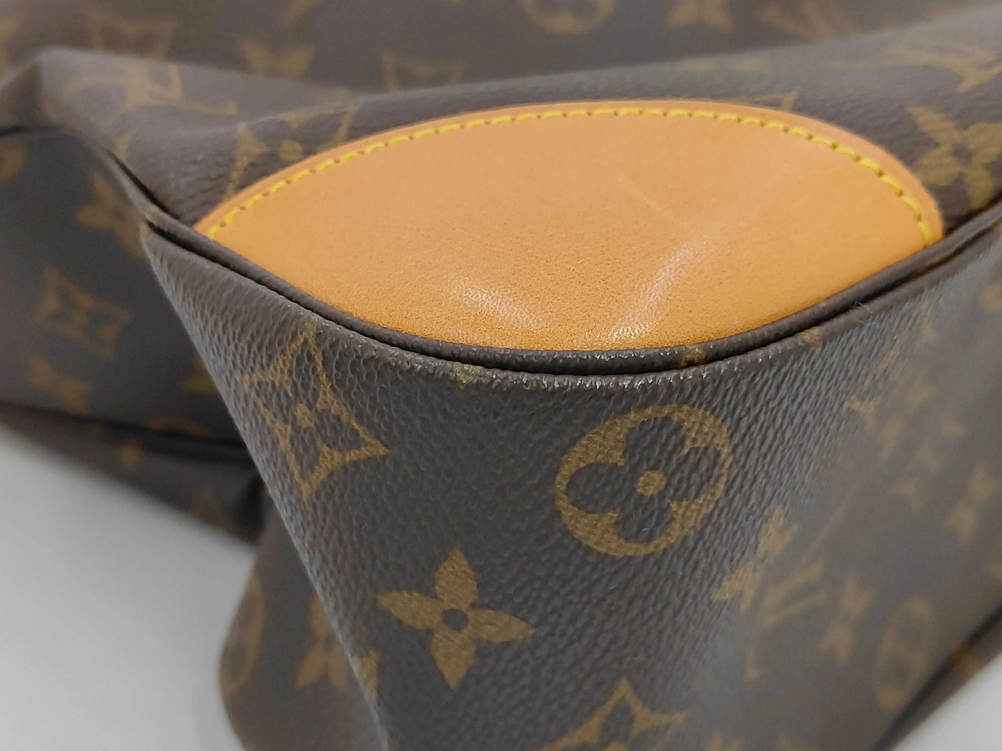 Louis Vuitton Boulogne Monogram Canvas, Brown, Canvas, Handbag